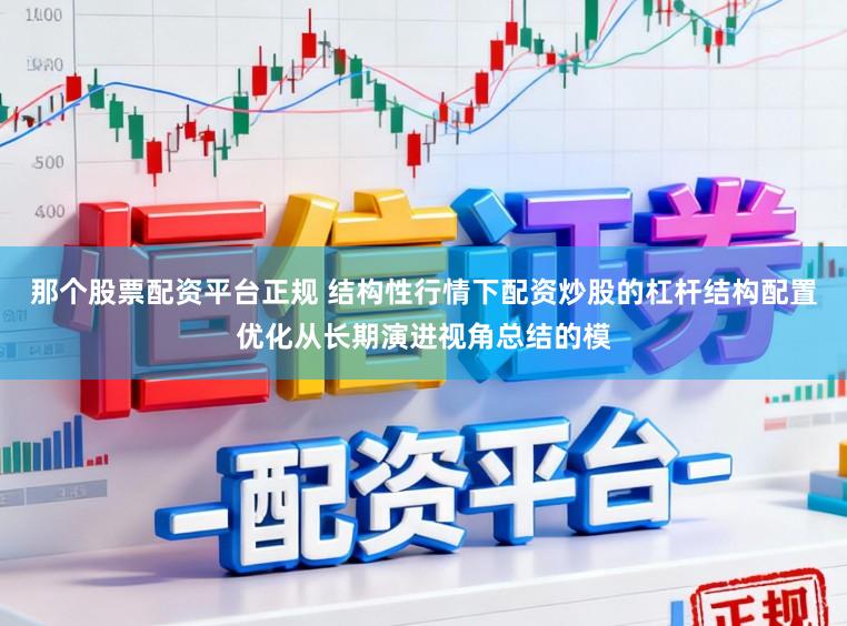 那个股票配资平台正规 结构性行情下配资炒股的杠杆结构配置优化从长期演进视角总结的模