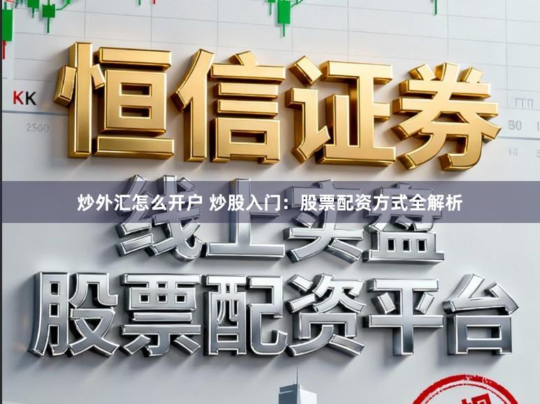 炒外汇怎么开户 炒股入门：股票配资方式全解析